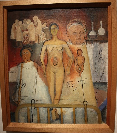 044-Фрида и Кесарево сечение,1931, Фрида Кало